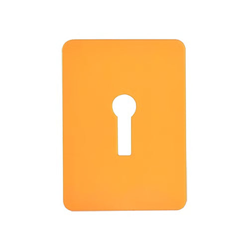 Large UK Stick On Escutcheon