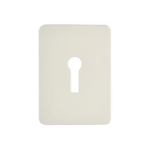 Large UK Stick On Escutcheon