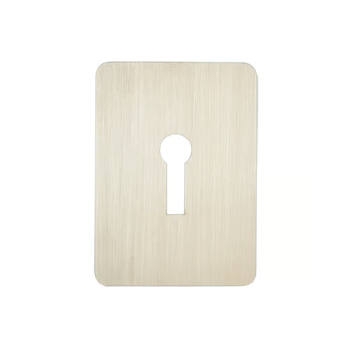 Large UK Stick On Escutcheon