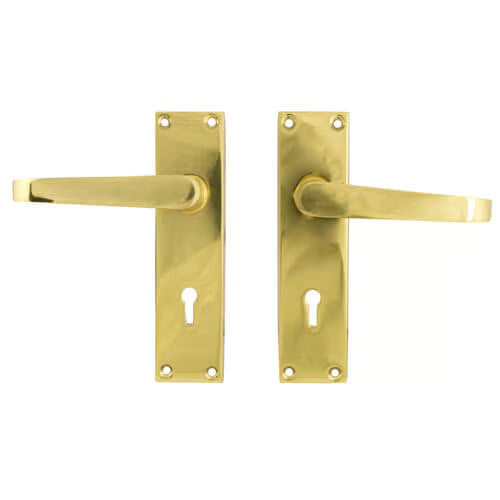 Victorian Lever on Plate Furniture