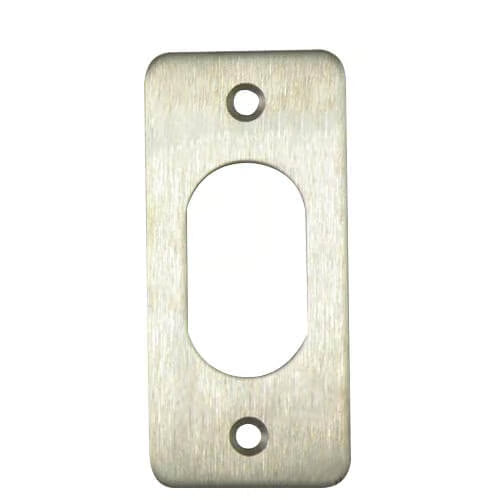 Small Oval Screw On Escutcheon