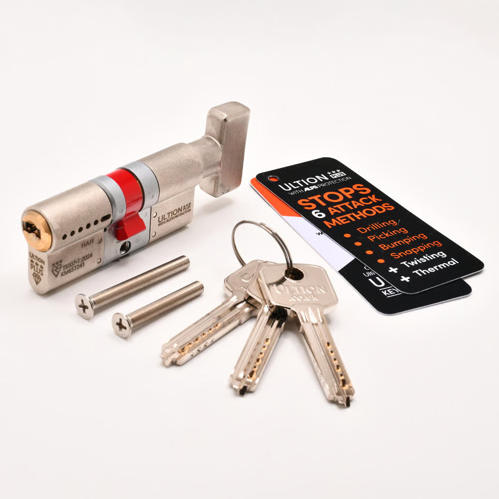 Plus with ALPS Technology Euro Key & Turn Cylinders British Standard Kitemarked TS007 3*