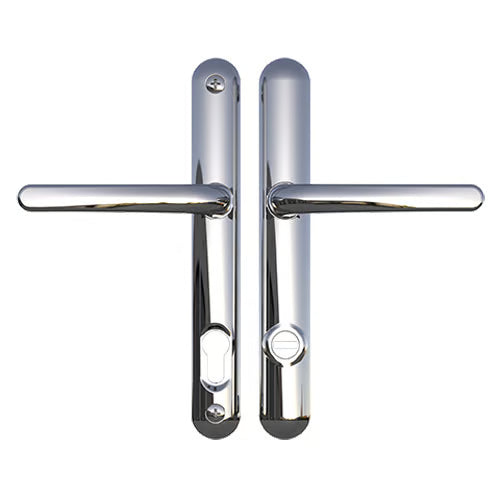 Ultion TS007 2* Lever Lever UPVC Multipoint Door Handles - 92mm PZ Sprung 211mm Screw Centres