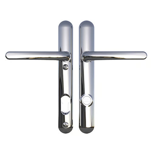 Ultion TS007 2* Lever Lever UPVC Multipoint Door Handles - 92mm PZ Sprung 122mm Screw Centres