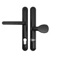 Ultion TS007 2* Lever Pad UPVC Multipoint Door Handles - 92/62mm PZ Sprung 211mm Screw Centres