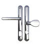 Ultion TS007 2* Lever Pad UPVC Multipoint Door Handles - 92/62mm PZ Sprung 211mm Screw Centres