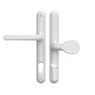Ultion TS007 2* Lever Pad UPVC Multipoint Door Handles - 92/62mm PZ Sprung 211mm Screw Centres