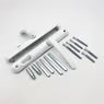 Ultion TS007 2* Lever Pad UPVC Multipoint Door Handles - 92/62mm PZ Sprung 211mm Screw Centres