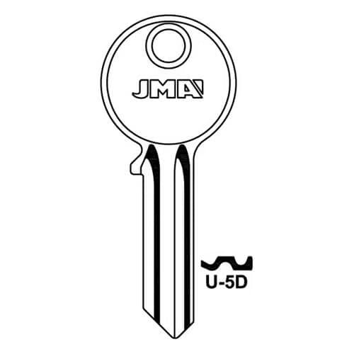 U-5D Universal 5 Pin Key Blank