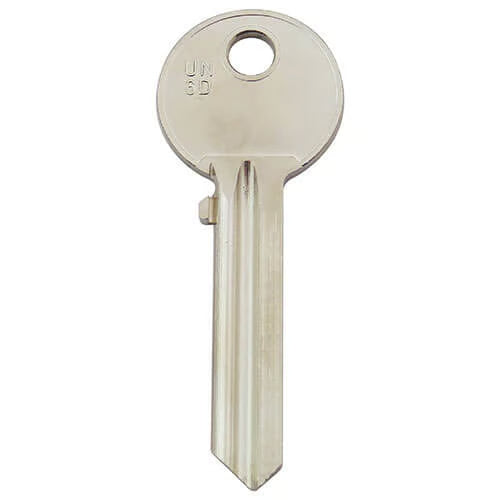 U-6D Universal 6 Pin Key Blank