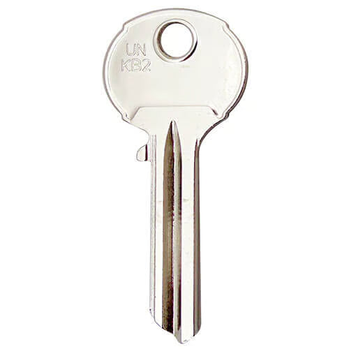 UN-11 Union 5 Pin Cylinder Key Nickel Blank