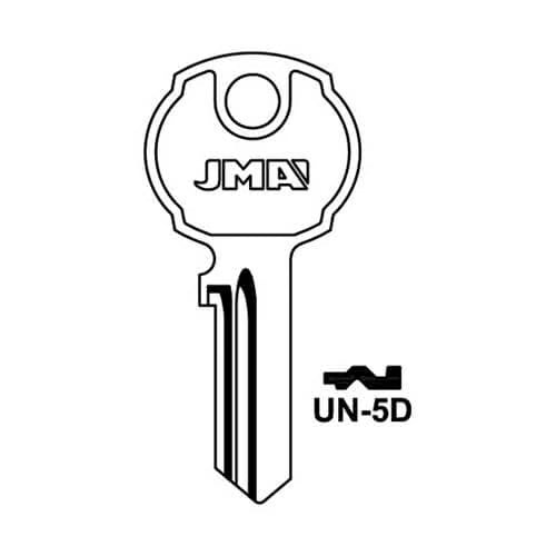 UN-5D Cylinder Key Blank