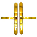 Lever Lever UPVC Multipoint Adjustable Door Handles - 62-95mm PZ Sprung 260mm Screw Centres