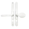 Lever Pad UPVC Multipoint Adjustable Door Handles - 62-95mm PZ Sprung 260mm Screw Centres