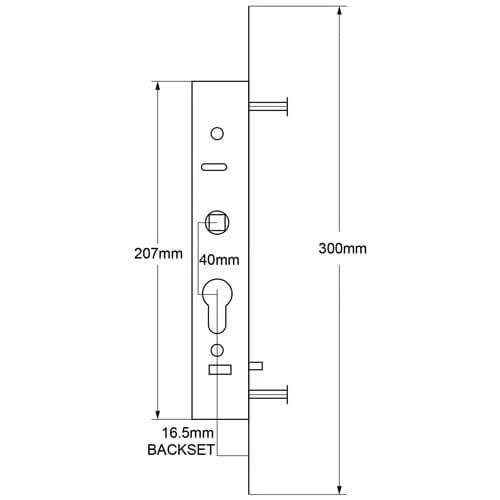 Patio Door Lock