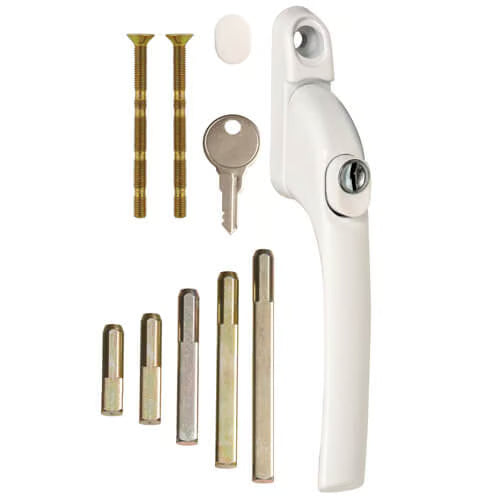 V-WIN Inline Locking Espag UPVC Window Handles