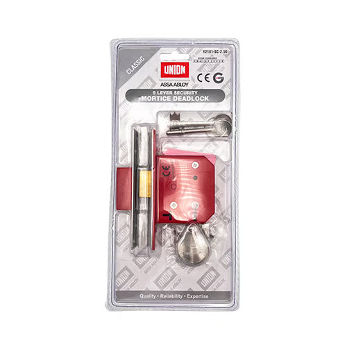 2101 Non British Standard 5 Lever Mortice Deadlock
