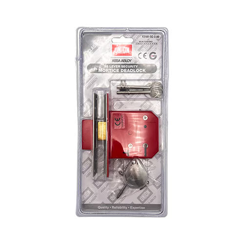 2101 Non British Standard 5 Lever Mortice Deadlock