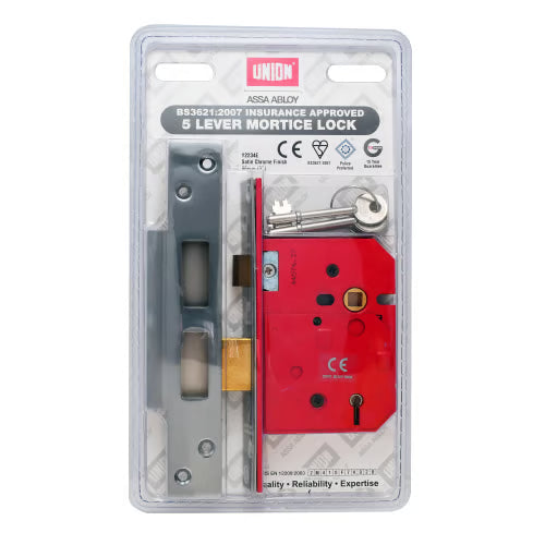 2234E British Standard 5 Lever Mortice Sashlock