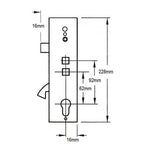 Hookbolt Mulitpoint Gearbox