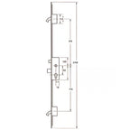 FGTE Latch Deadbolt 2 Hook Multipoint Door Lock - French Door Version