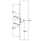 4 Hook Patio Door Lock