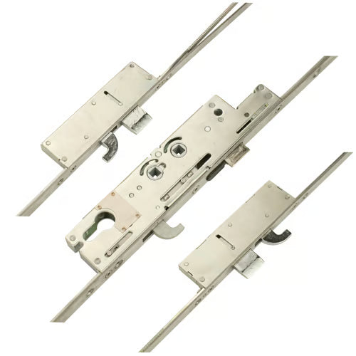XL Latch 2 Deadbolts 3 Hooks Double Spindle Multipoint Door Lock