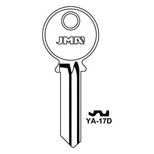 YA-17D Yale 6 Pin Cylinder Key Blank