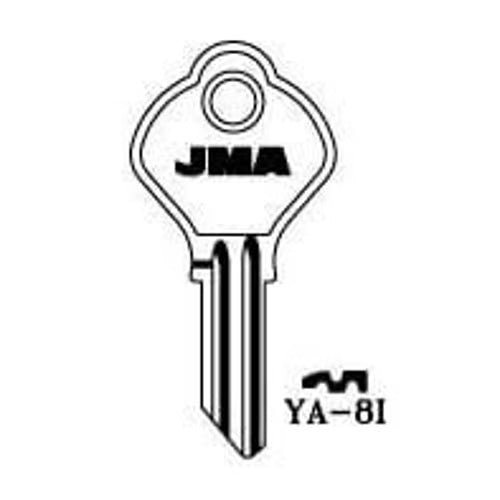 YA-8I Cylinder Key Blank