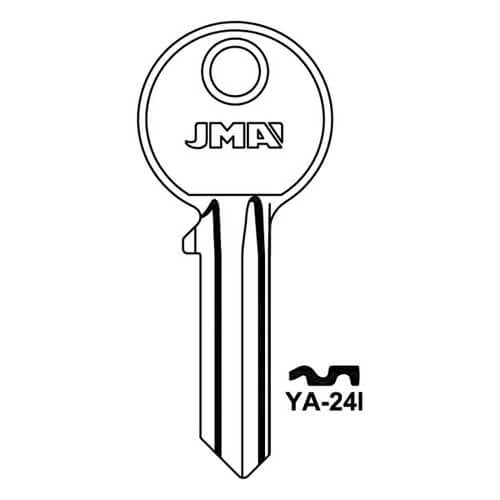 YA-24I Cylinder Key Blank