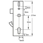 YS170 Doormaster Multipoint Genuine Gearbox