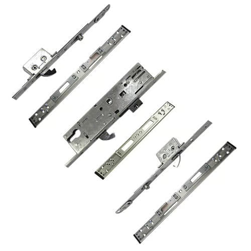 Doormaster Latch 3 Hook 2 Roller Split Spindle UPVC Professional Repair Multipoint Door Lock