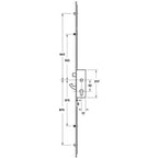 Doormaster Latch Hook 2 Rollers 2 Mushrooms Split Spindle UPVC Universal Repair Multipoint Door Lock