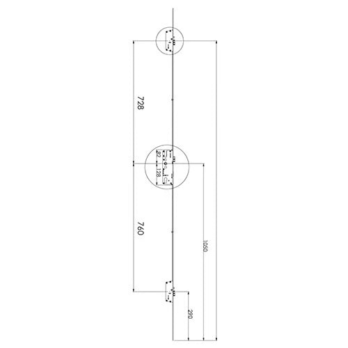 AutoEngage Latch Deadbolt 2 Autolatches Multipoint Door Lock