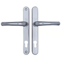 Lever Lever UPVC Multipoint Door Handles - 92mm PZ Sprung 215mm Screw Centres
