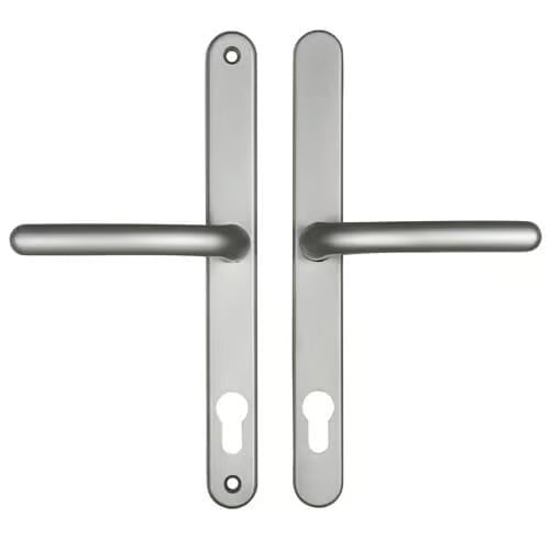 Blenheim Lever Lever UPVC Multipoint Door Handles - 92mm PZ Sprung 240mm Screw Centres