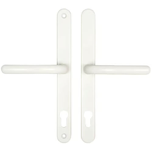 Blenheim Lever Lever UPVC Multipoint Door Handles - 92mm PZ Sprung 240mm Screw Centres
