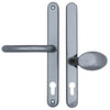 Blenheim Lever Moveable Pad UPVC Multipoint Door Handles - 92mm/62mm PZ Sprung 240mm Screw Centres
