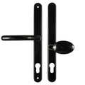Blenheim Lever Moveable Pad UPVC Multipoint Door Handles - 92mm/62mm PZ Sprung 240mm Screw Centres