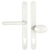 Blenheim Lever Moveable Pad UPVC Multipoint Door Handles - 92mm/62mm PZ Sprung 240mm Screw Centres