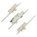 Key Turn Latch Deadbolt 2 Hooks 2 Anti Lift Pins Key Wind Multipoint Door Lock
