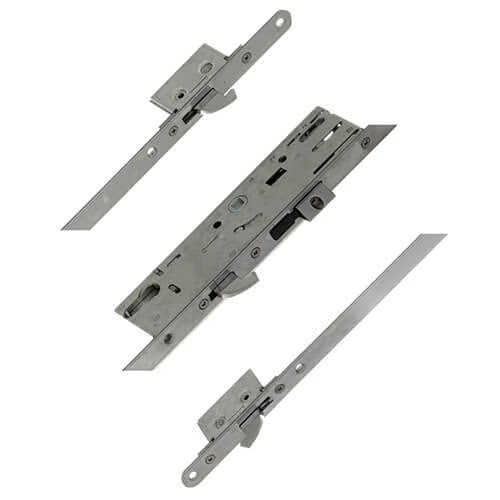 YS170 Latch 3 Hooks 20mm Round Faceplate Multipoint Door Lock - Option 2