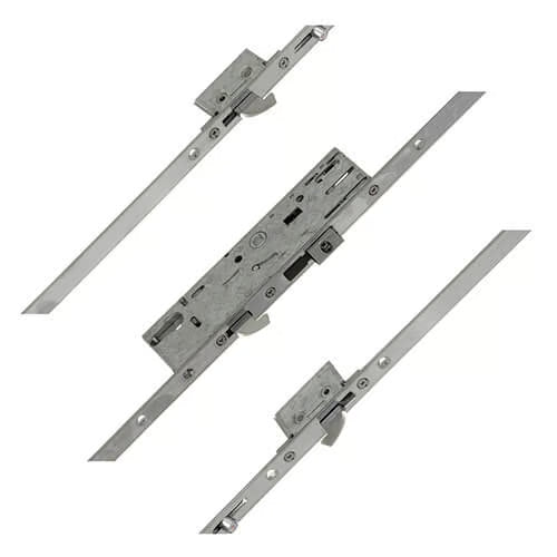 YS170 Latch 3 Hooks 2 Rollers 16mm Square Faceplate Multipoint Door Lock - 2200mm