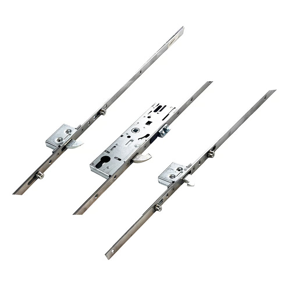 YS170 3 Hooks 4 rollers Split Spindle Multipoint Door Lock