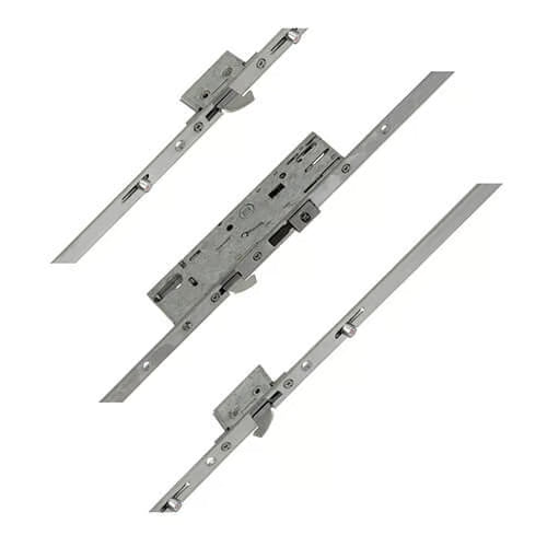YS170 Latch 3 Hooks 4 Rollers Split Spindle Multipoint Door Lock