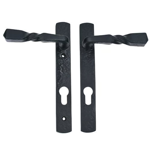Foxcote Foundries Lever Lever Multipoint Door Handles - 92mm PZ Unsprung 212mm Screw Centres