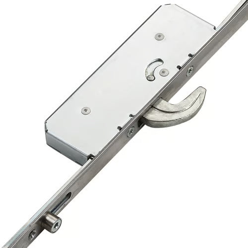 Latch Deadbolt 2 Hooks Double Spindle Multipoint Door Lock (top hook to spindle = 740mm) - Shootbolt Compatible