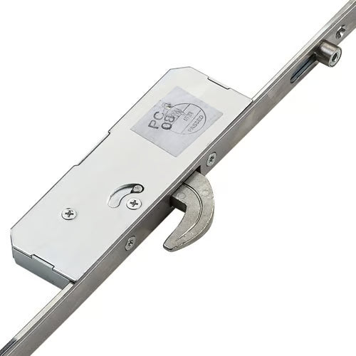Latch Deadbolt 2 Hooks 2 Rollers Double Spindle Multipoint Door Lock (top hook to spindle = 640mm)