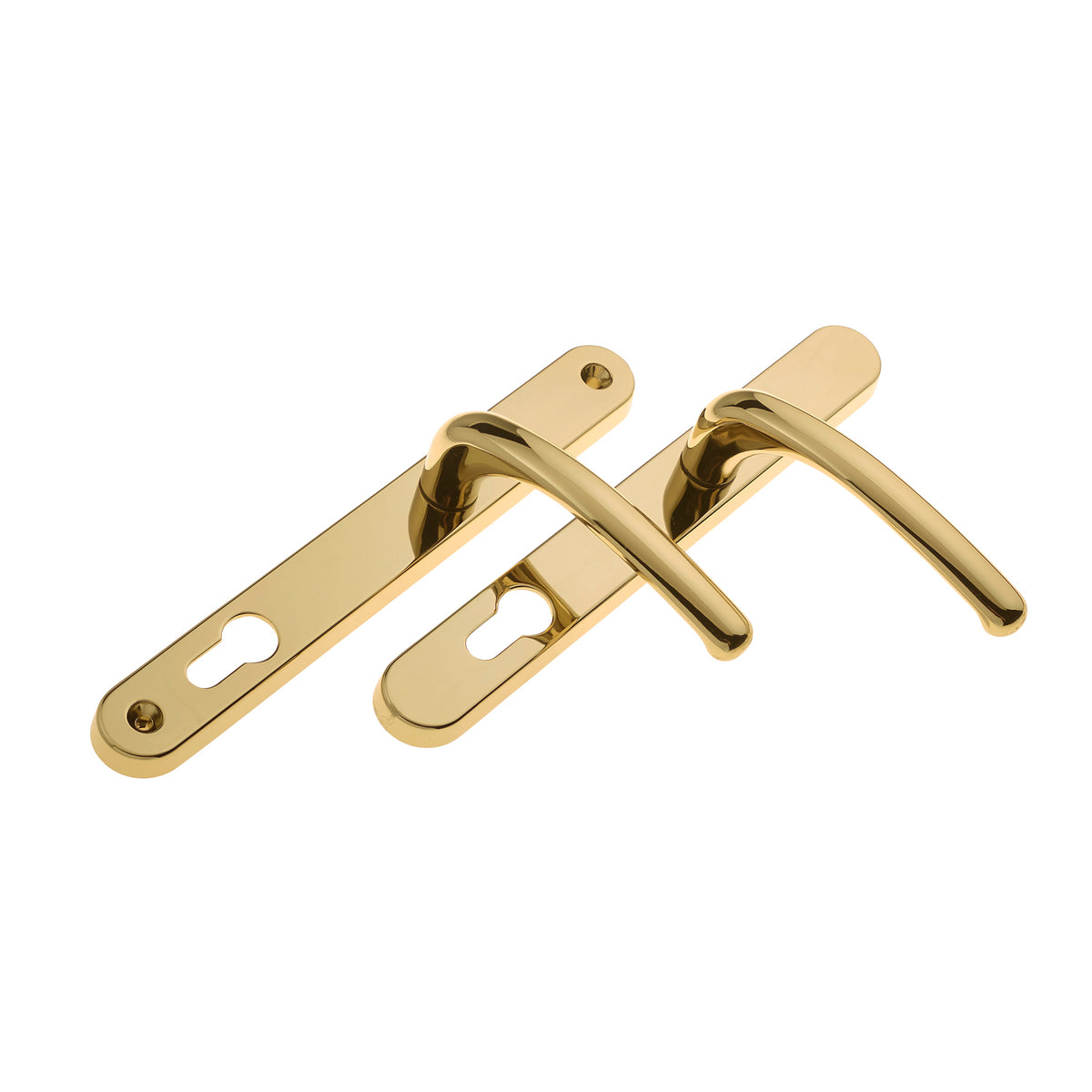 Balmoral Sprung Inline Lever Lever Door Handle