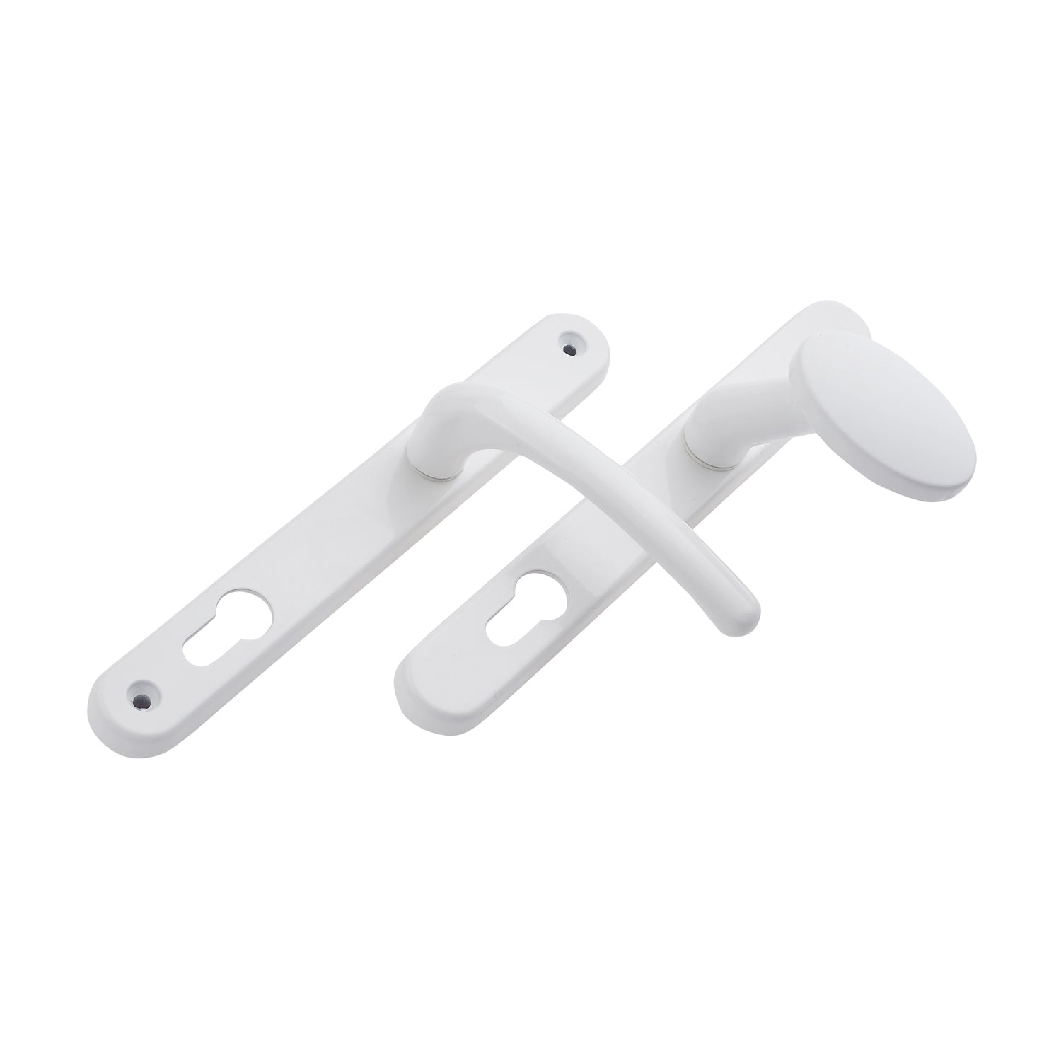 Balmoral Sprung Inline Lever Pad Door Handle